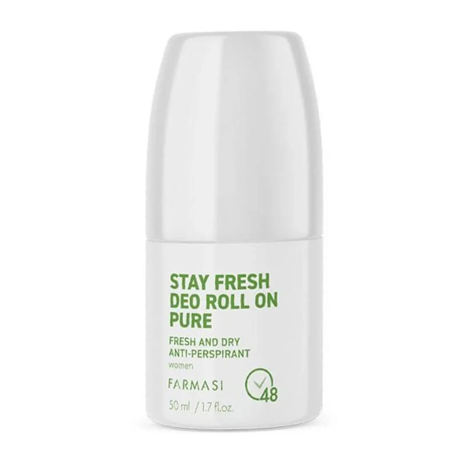 1000787_400.webp Anti-Perspirant Deo Roll On Kadın Pure 50 ml - Görsel 1
