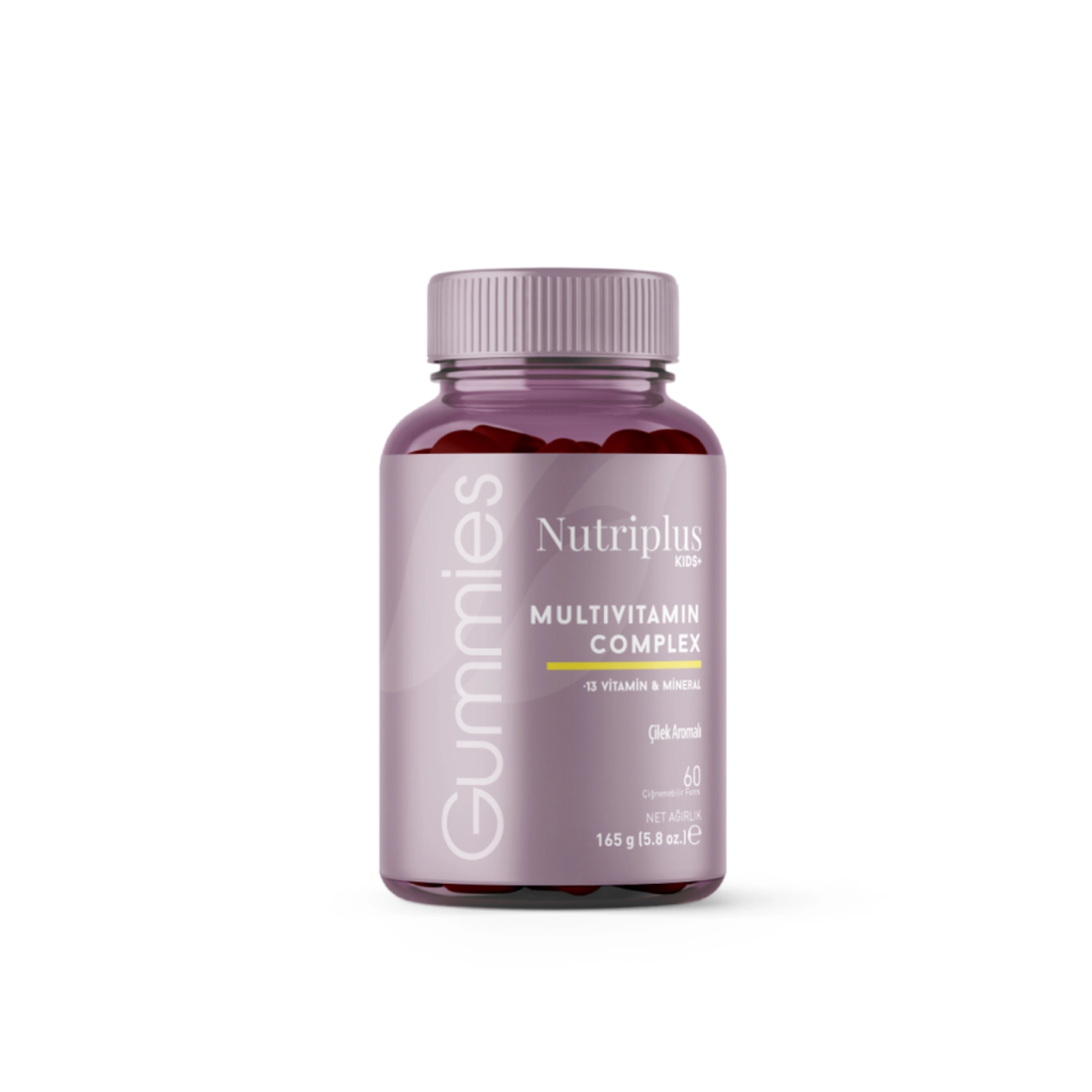 1001640_400.webp Nutriplus Çilek Aromalı Çocuklar İçin Multivitamin 60 Adet - Görsel 1