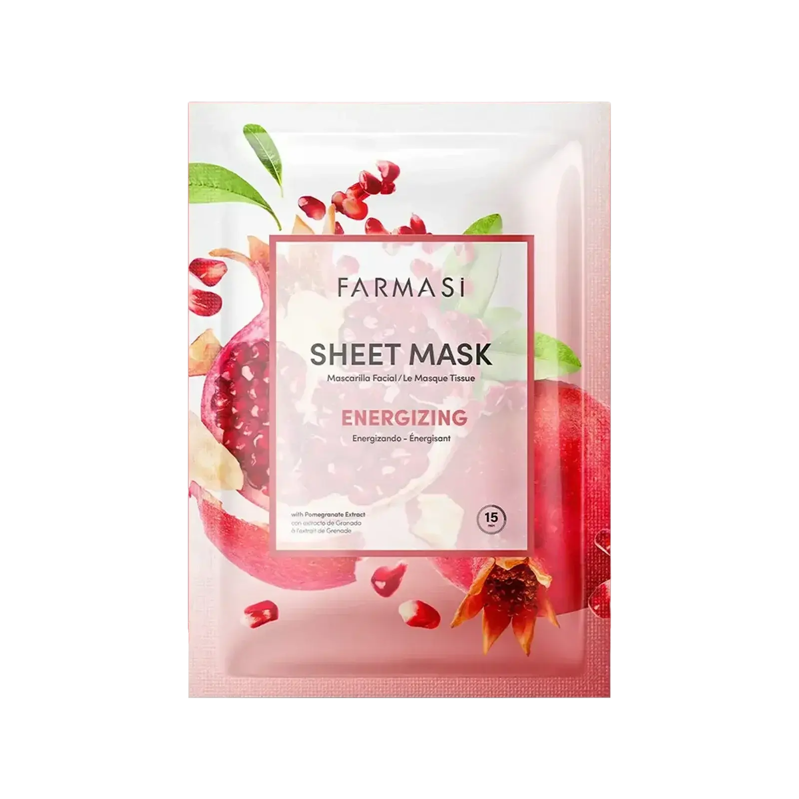 1002244_400.webp 5'li Energizing Narlı Kağıt Maske 28 gr - Görsel 1